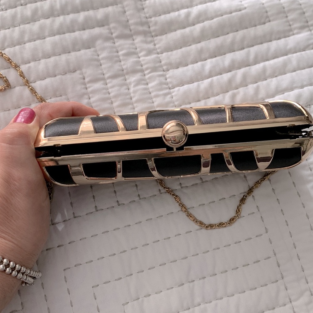 Sephora small black/gold purse - Picture 5 of 7